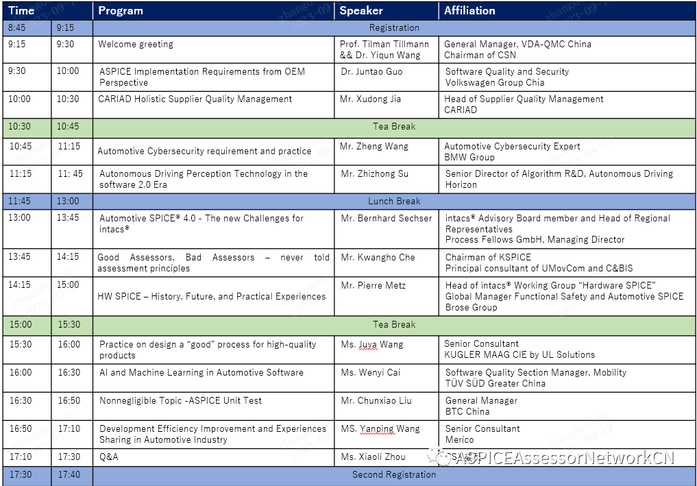 7th csn timetable